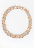 Braided Crystal Necklace