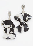 Two Tone Petal Earrings