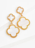 Clover Drop Earrings