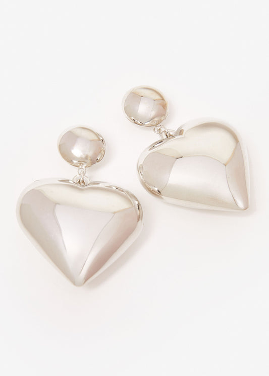 Heart Drop Earrings