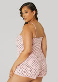 Betsey Johnson Polka Dot Short Set