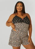 Betsey Johnson Leopard PJs Set