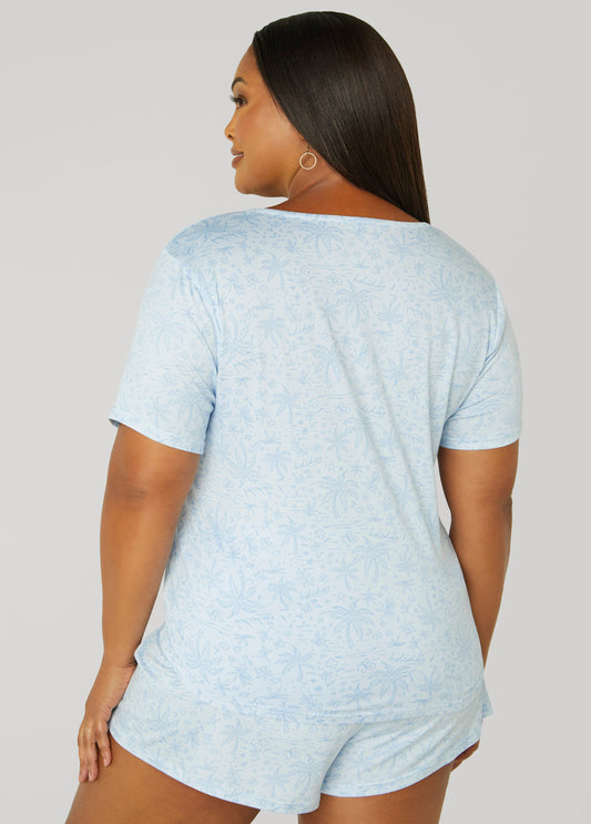 Cozy Couture Tropical PJs Set