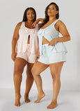 Cozy Couture Front Split PJs Set