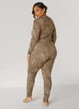 Leopard Pajama Jumpsuit