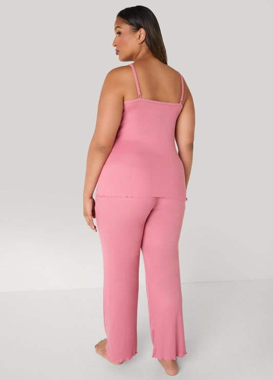 Love To Sleep Ribbed Pajama Set