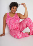Bebe Logo Print Pajama Set