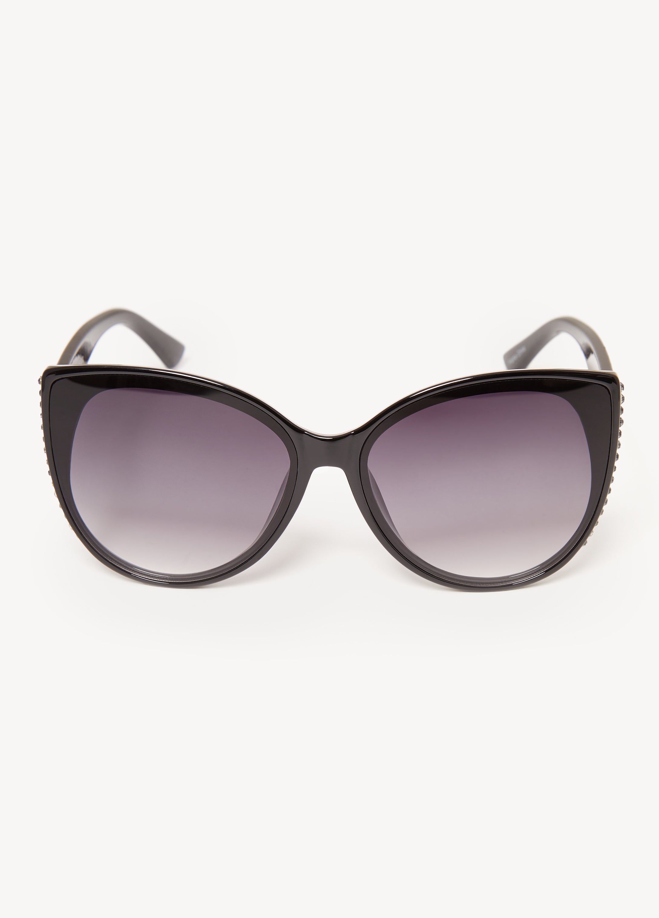 Crystal Cat Eye Tinted Sunglasses