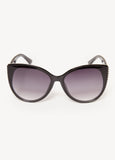 Crystal Cat Eye Tinted Sunglasses