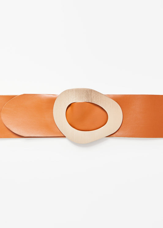 Faux Leather Belt