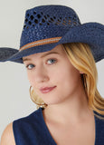 Crystal Straw Cowboy Hat