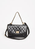 Chain Trimmed Quilted Flap Bag