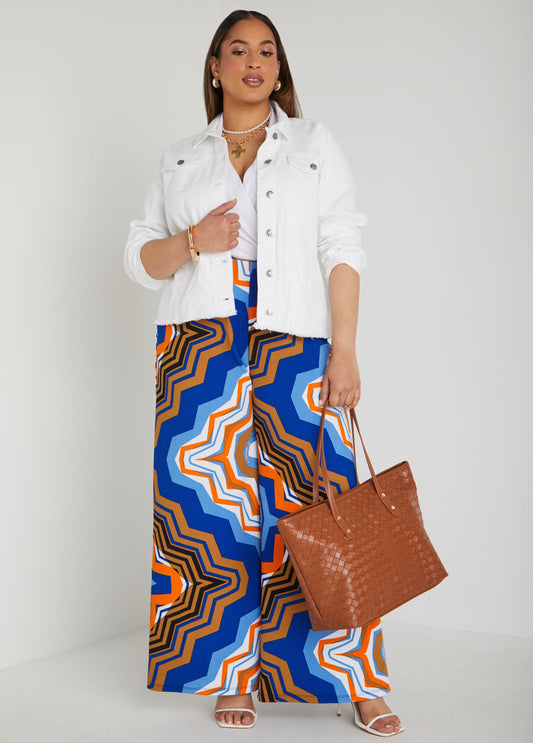 Basketweave Tote