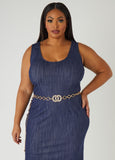 Crystal Ring Chain Belt