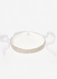 Crystal And Faux Pearl Bridal Belt