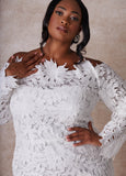 The Skye Lace Sheath Dress