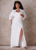 Sateen Bridal Bolero