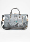 Pardon My Fro™ Mahogany Roller Bag
