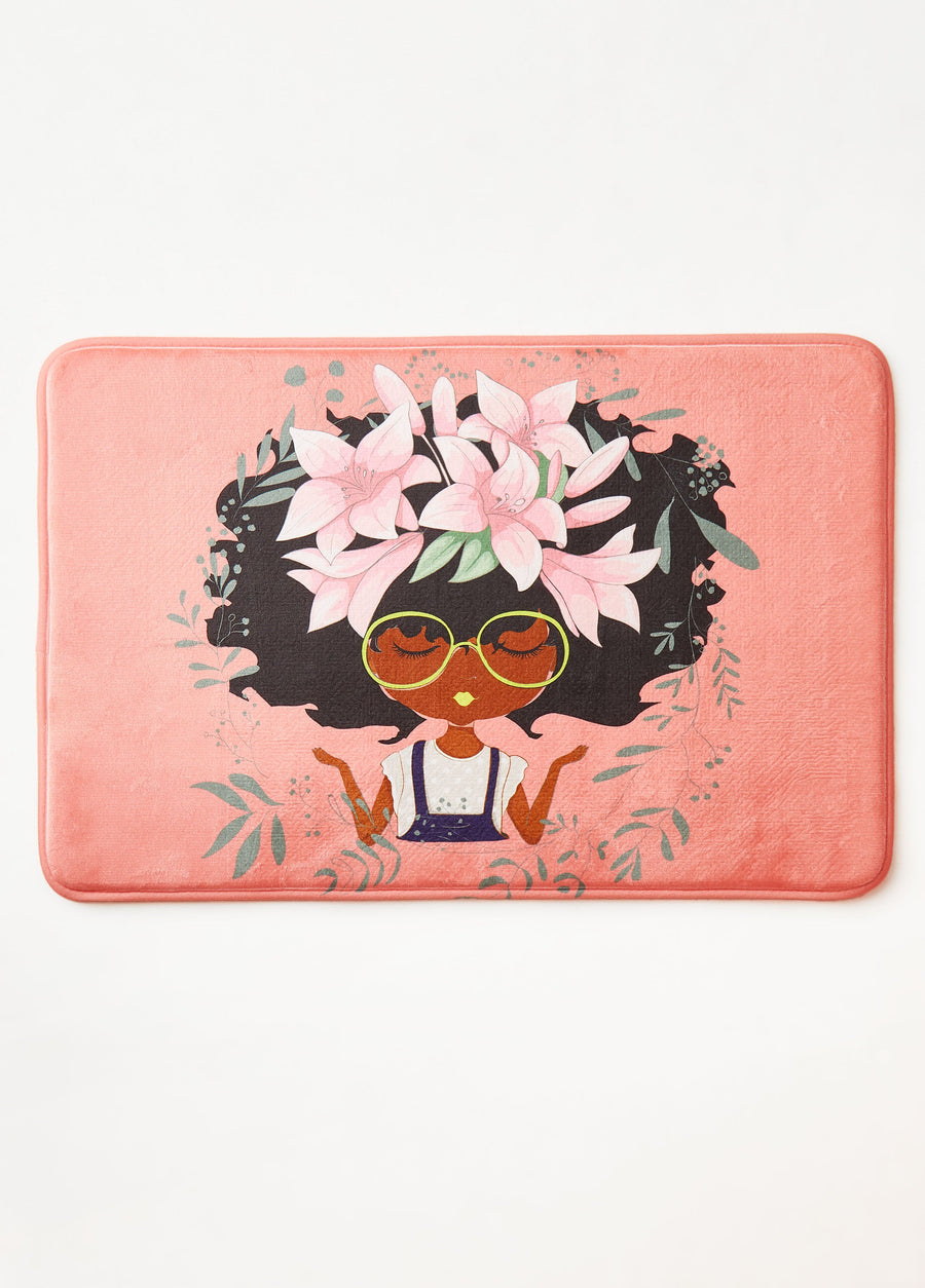 Pardon My Fro™ Lily Bath Mat