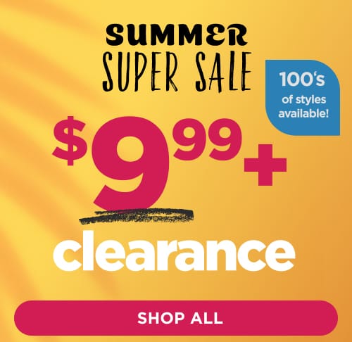 Shop $9.99 + Clearance