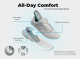 FitVille Women's Rebound Core Walking Shoes V1 - 5